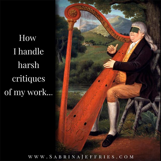 graphic: How I deal with harsh critiques...