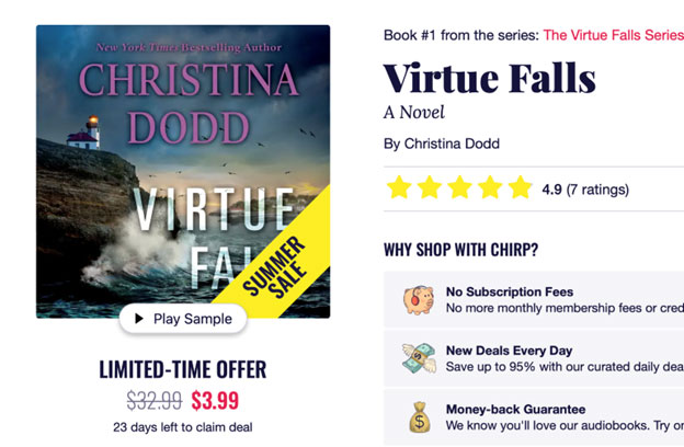 Virtue Falls Audiobook