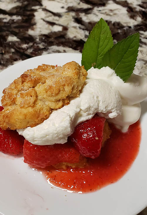 photo: strawberry shortcake